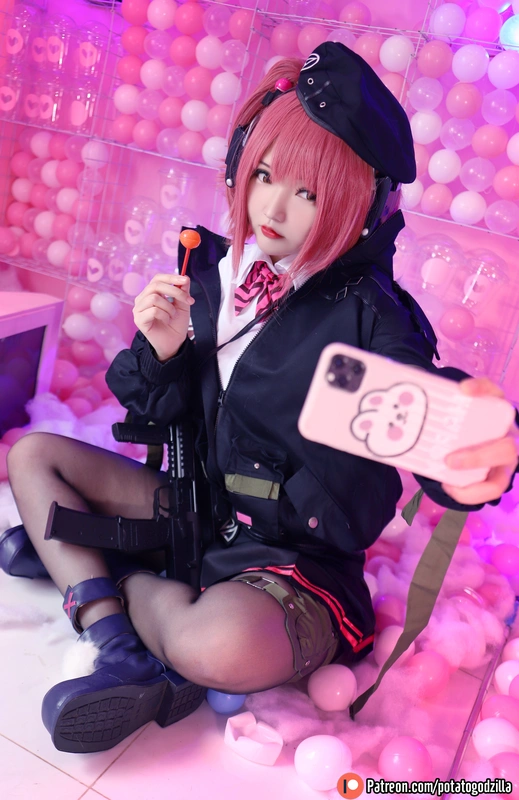 MP7 (Girls Frontline) - potato godzilla